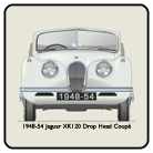 Jaguar XK120 DHC (wire wheels) 1948-54 Coaster 3